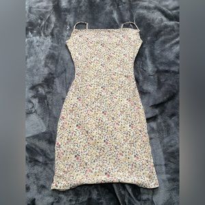 Cowl Neck Dress Floral